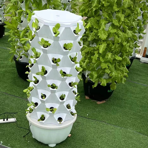 65 L 6 lớp 48 lỗ vườn dọc nông nghiệp hydroponics tháp hệ thống trong dâu tây nhà kính - Product Image 1