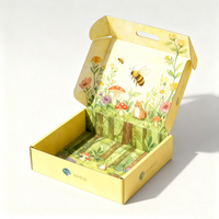 Cajas de Embalaje Personalizadas Ecológicas de Materiales Reciclados, Reciclables, Coloridas, Modernas y de Lujo, Estilo Avión, Extra Rígidas para Ropa