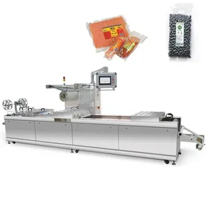 vacum packaging meat fish sausage cheese dates vacumm packing machine vacuum thermoforming package machine