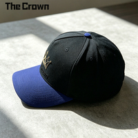 Gorra de Béisbol Estructurada de 6 Paneles con Logotipo Personalizado Bordado en 3D, Gorra de Dos Tonos con Visera Curva, Venta al Por Mayor, Fabricante