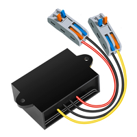 Convertisseur DC-DC abaisseur de tension 20-90V vers 12V avec connecteur rapide 24V36V48V60V72V vers 12V 1-25A Module Buck