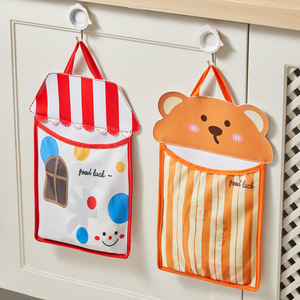 Bolsa de almacenamiento para basura, soporte de bolsas de cocina de gran capacidad montado en la pared, bolsillo de red para bolsas de compras y bolsas de plástico - Product Image 5
