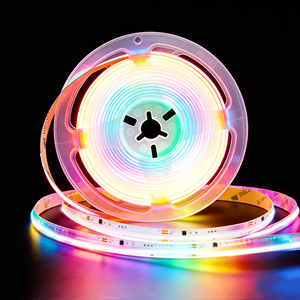 Tira de Luz LED COB Autoadhesiva, Flexible, Cortable, 24V RGB, Alta Luminosidad, Regulable, para Iluminación de Techo en el Hogar - Product Image 3