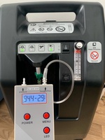 Analyseur d'oxygène ultrasonique portable Winpower RP-01, détecteur à stabilité élevée pour usage médical, mesure l'O2 de 21 à 95,6 %, débit de 0 à 20 L/min