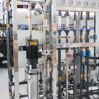 Système d'eau déionisée commercial de 1000 litres, filtre de précision RO EDI, machines de traitement d'eau ultrapure