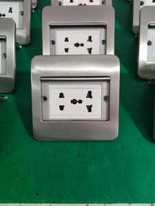 Philippines人気ユニバーサル床ソケット/卓上コンセント/シングル非表示の型品質保証床ソケットボックス - Product Image 6