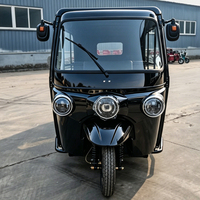Tricycle Électrique 3000W à Corps Ouvert pour Transport de Passagers, Type Rickshaw/Tuk Tuk/Taxi, Vente Chaude, Prix Compétitif Chine