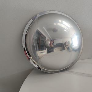 Toptrend 48cm Diameter 360 Degree Large Angle <b>Fish</b>-<b>eye</b> Indoor Safety Full Acrylic Convex Dome <b>Mirror</b> Cutting/Moulding Service - Product Image 3