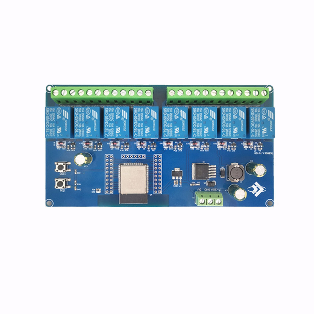 Taidacent Smart Home Second Development DC5-30V Wifi 8 Channel Relay Board ESP32 8CH Relay Switch ESP32-WROOM ESP32 Relay Module