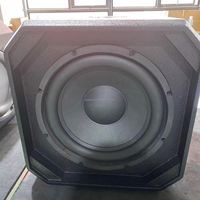 Caissons de basses actifs de 12 pouces avec module amplificateur, haut-parleur de woofer stéréo 300W RMS 35Hz pour club karaoké KTV, peut ajouter un logo, TR12BA
