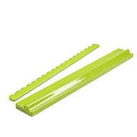 Ensemble de support de Mahjong festonné vert foncé en bois massif durable avec poussoir magnétique pour tuiles de Mahjong pour table de jeu