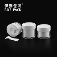 Toples Krim Plastik Berkualitas Tinggi 40/60/80g untuk Kemasan Perawatan Kulit dan Kosmetik
