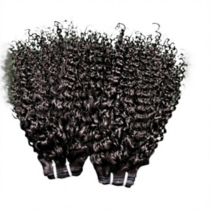 Lots de tissage de cheveux humains indiens bruts, non traités, qualité Remy MX 12a, 100% cuticules alignées, simple tirage, double trame machine - Product Image 1
