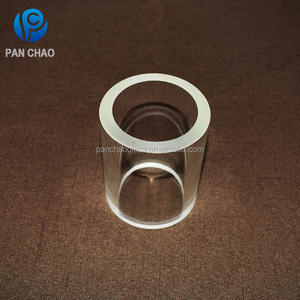 Tuyauterie en verre claire de cylindre de <span class=keywords><strong>quartz</strong></span> de silice de Borosilicate avec le feu de deux extrémités poli - Product Image 5