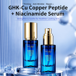 Sérum pour le visage au peptide de cuivre GHK-Cu, à la niacinamide et à l'acide hyaluronique pour réparer les rides et les ridules, raffermir la peau - Product Image 2