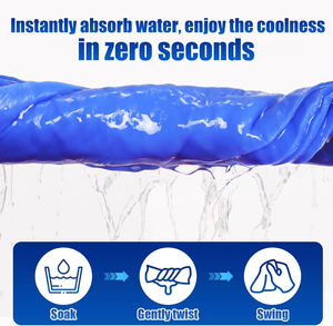 Handuk pendingin PVA 3 Pak, handuk pendingin es instan membungkus kain pendingin tahan lama untuk cuaca panas, pendingin leher Mini untuk panas musim panas - Product Image 6