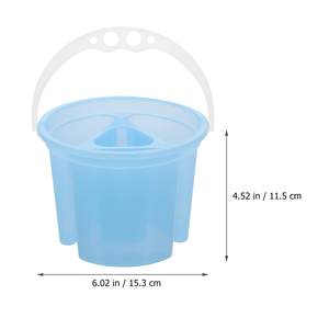 Bview Art Artist Brush Bassins Peinture Beushes Seau avec Brosse Houlder Poignée - Product Image 1