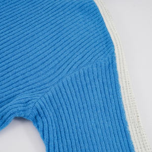 Maglione lavorato a <span class=keywords><strong>maglia</strong></span> da <span class=keywords><strong>donna</strong></span> personalizzato a manica lunga con spalle scoperte da <span class=keywords><strong>donna</strong></span> Pullover in <span class=keywords><strong>maglia</strong></span> con perline da <span class=keywords><strong>donna</strong></span> - Product Image 4