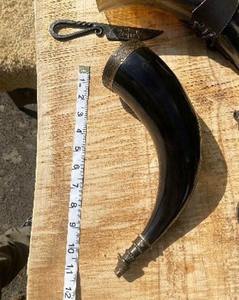 Natural Viking <b>Drinking</b> <b>Horn</b> with <b>Horn</b> Stand Rough Eco-Friendly Religious by Crafts Galore at Lowest Price for Wholesale - Product Image 6