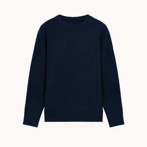 Suéter de Punto para Hombre, Estilo Clásico, Otoño Invierno, Holgado, Casual, Cuello Redondo, Manga Larga, Grueso - Product Image 4