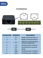 Sensor de Temperatura y Humedad con Control Remoto LCD RS485 Modbus RTU para Centros de Datos Industriales y Almacenes, Venta al Por Mayor de Fábrica OEM