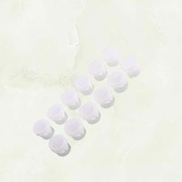 Mini Pots de peinture vides à 6 fentes, récipients pour bandes de peinture, avec couvercles, pour rangement, dessin, artisanat, à la maison, école, 12 pièces de 5ML