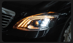 Para Mercedes Benz s-class W221 faro <span class=keywords><strong>Maybach</strong></span> estilo montaje 2006-2012 faro modificado luz delantera accesorios de coche - Product Image 4