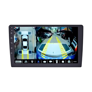 Sistema di telecamere 3D Bird view 360 a 360 gradi intorno alla telecamera per <span class=keywords><strong>auto</strong></span> che circonda la telecamera di visualizzazione - Product Image 2