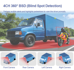 Kamera Mundur Mobil 7 Inci dengan Monitor Layar Sentuh AHD 10.1 Inci dan 4.3 Inci, Sistem Bantuan Parkir Belakang - Product Image 6