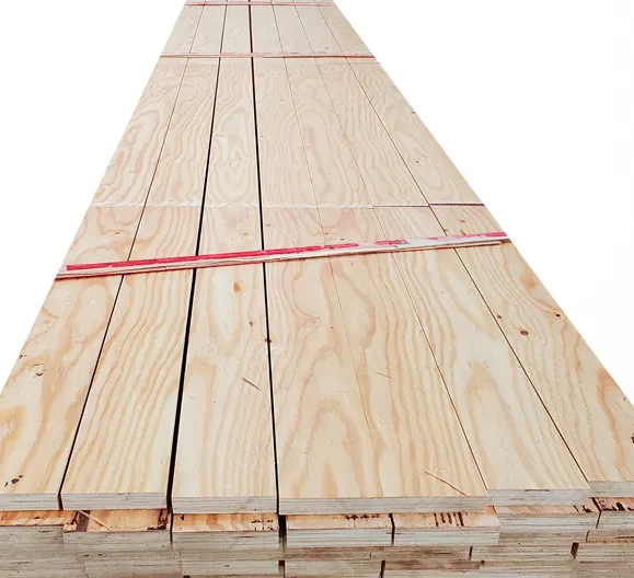 Impiallacciatura laminata di alta qualità legno impalcature materiale da costruzione pino legno tavola LVL legno