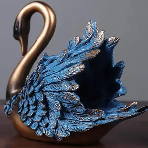 Fabrik direkt verkäufe Europäischen stil Harz handwerk schwan kreative ornament