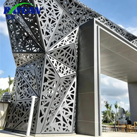 Tôle perforée en alliage d'aluminium insonorisante, imperméable et écologique |   Réduction du bruit personnalisée pour les espaces urbains en hauteur et extérieurs