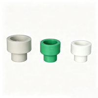 Raccord réducteur vert en polypropylène YIYI, 20-110 mm, raccord en plastique PPR