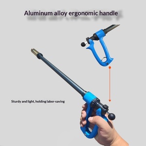 Jeringa Veterinaria Semiautomática de Brazo Largo con Varilla de Extensión Continua, Dispositivo de Inyección Extendido, Pistola de Inyección de Vacunas para Cerdos y Vacas - Product Image 1