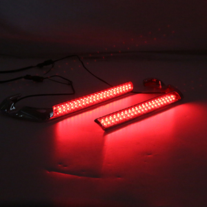 Sacoche de selle Side Marker Light Red Pour 14-UP Harley Touring Road King <span class=keywords><strong>Street</strong></span> Glide - Product Image 1