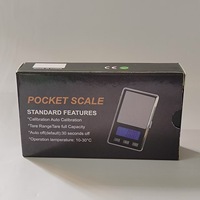 Portable haute précision 200g numérique Mini Balance petit bijoux balance en or dispositif de pesage Portable spécial alimenté par batterie