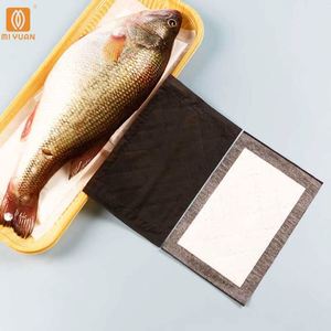 Tampon absorbant jetable personnalisé, écologique, de qualité alimentaire, pour fruits de mer, pour absorber le sang et les liquides blancs/noirs des aliments, produit respectueux de l'environnement - Product Image 6