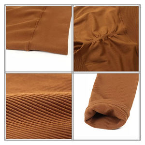 Collant <span class=keywords><strong>Deporte</strong></span> Mujer Liso Estiramiento Cintura alta Sin costuras Gimnasio Jogger Camel Toe Legging <span class=keywords><strong>Push</strong></span> <span class=keywords><strong>up</strong></span> Booty Scrunch Yoga Pant Butt Lifter - Product Image 6