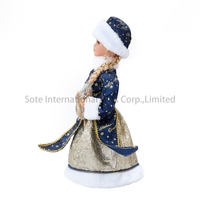 SOTE 35/40CM Seau à bonbons traditionnel certifié BSCI, poupée en peluche, jouet en peluche, décoration d'intérieur, Nouvel An russe, vente en gros d'usine
