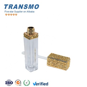 Tubes de gloss à lèvres en plastique de luxe vides, étiquettes personnalisées, contenants pour rouge à lèvres liquide, emballages pour gloss à lèvres - Product Image 4