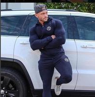 Ensemble de sport à capuche pour homme, Logo personnalisé, musculation, fermeture éclair, collants de basket-ball, Gym, Fitness, course à pied, survêtement, 2021