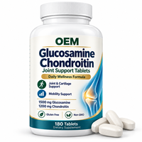 Comprimés de Glucosamine et de MSM pour le soutien articulaire, Compléments alimentaires en vrac, Comprimés de Glucosamine et Chondroïtine pour le bien-être, Marque privée