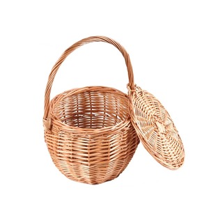 Nueva <span class=keywords><strong>Cesta</strong></span> de Mimbre Natural Decorada a Mano, <span class=keywords><strong>Cesta</strong></span> de Regalo Portátil, <span class=keywords><strong>Cesta</strong></span> de Paja <span class=keywords><strong>para</strong></span> Picnic en la Playa - Product Image 6