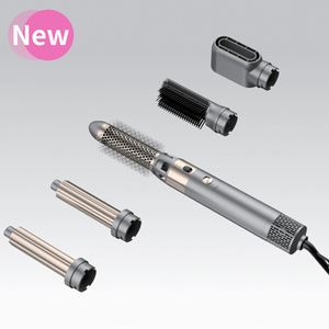 Styler 5 en 1, sèche-<span class=keywords><strong>cheveux</strong></span>, sèche-<span class=keywords><strong>cheveux</strong></span> en une seule étape, lisseur professionnel de salon, boucleur, outil de coiffage multifonction, <span class=keywords><strong>brosse</strong></span> à air chaud, sèche-<span class=keywords><strong>cheveux</strong></span> - Product Image 1