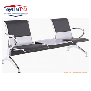 Silla de Espera Médica Moderna y Lujosa de Acero Inoxidable para Hospitales y Clínicas, con 3-5 Asientos - Product Image 6
