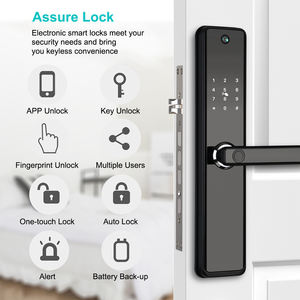 Serrure <span class=keywords><strong>de</strong></span> porte intelligente biométrique <span class=keywords><strong>de</strong></span> haute qualité Eseye avec serrure arrière œil <span class=keywords><strong>de</strong></span> chat Affichage HD Tuya Smart App Mot <span class=keywords><strong>de</strong></span> passe Stockage <span class=keywords><strong>de</strong></span> données Type <span class=keywords><strong>de</strong></span> <span class=keywords><strong>code</strong></span> - Product Image 3