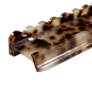 Soportes de Mahjong Acrílicos Ondulados de 20 Pulgadas <span class=keywords><strong>con</strong></span> Diseño de Caparazón de Tortuga, Empujadores de Mahjong Acrílicos de Alta Calidad - Product Image 4