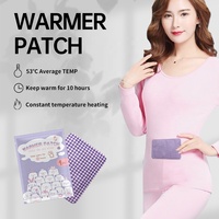 Patch chauffant jetable auto-activé pour les crampes menstruelles, chauffe-corps adhésif activé par l'air, fabrication OEM personnalisée