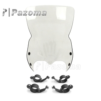 Pare-brise de moto, déflecteur avant avec pinces de fixation pour Suzuki Boulevard M109R M50 M90 2006-2016