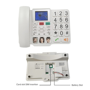 Điện thoại khẩn cấp 4G FWT SOS nút lớn thân thiện với màn hình lớn cố định điện thoại không dây cho người cao tuổi an toàn - Product Image 4